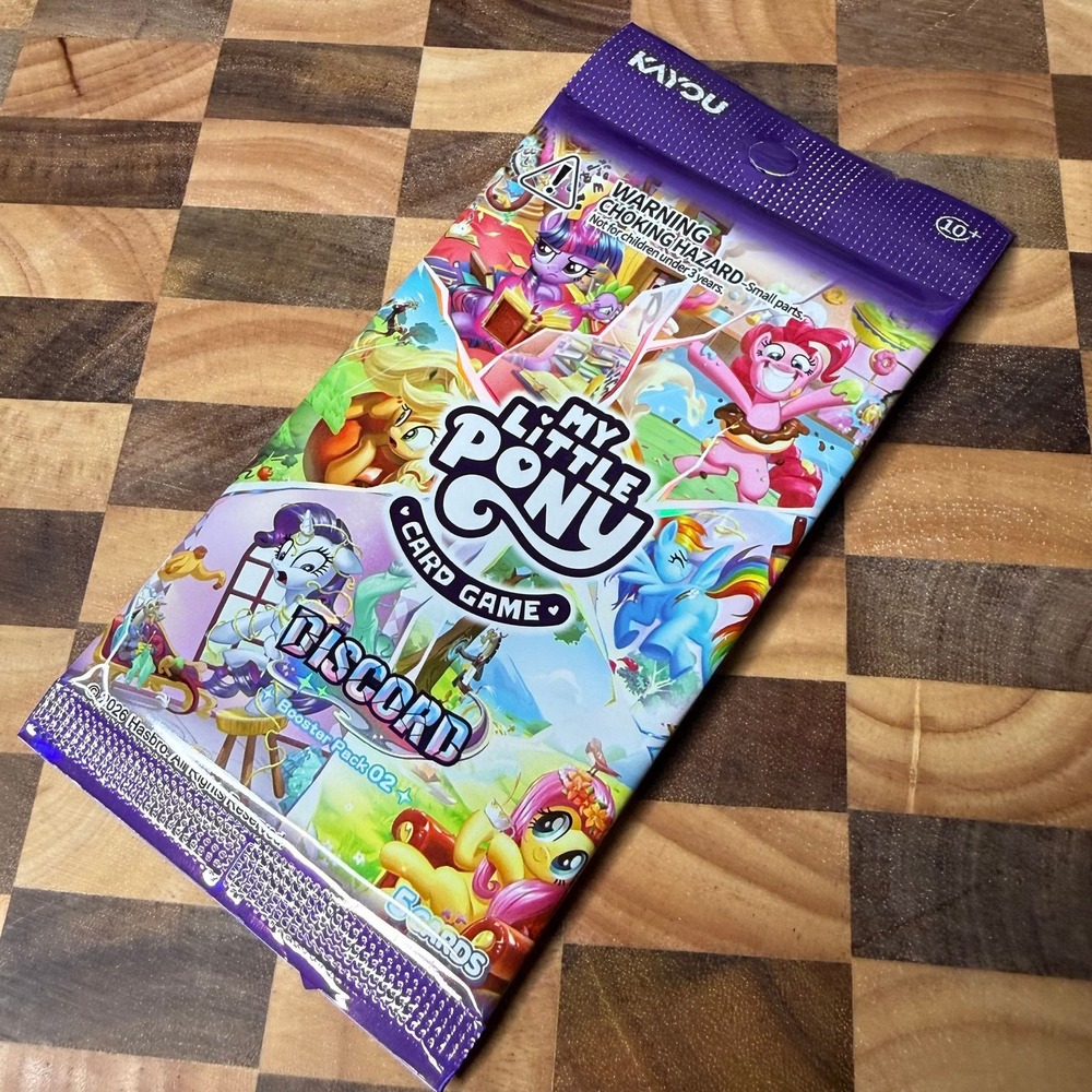 My Little Pony TCG Discord Series Booster Pack Sealed New
